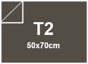 Cartoncino Favini, Burano, 250 g/m², T2, GRIGIO GRAFITE 72 BRA875t2