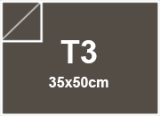 Cartoncino Favini, Burano, 250 g/m², T3, GRIGIO GRAFITE 72 BRA875t3