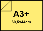 carta Cartoncino PrismaMonomarcatoFavini, Girasole a3+, 220gr Girasole 02, formato a3+ (30,5x44cm), 220grammi x mq bra877a3+