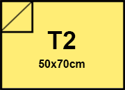 carta Cartoncino PrismaMonomarcatoFavini, Girasole t2, 220gr Girasole 02, formato t2 (50x70cm), 220grammi x mq bra877t2