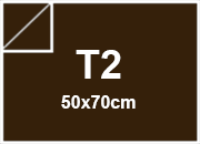 carta Cartoncino PrismaBimarcatoFavini, Caff t2, 250gr Caff, formato t2 (50x70cm), 250grammi x mq bra927t2