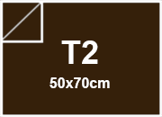 carta Cartoncino PrismaMonomarcatoFavini, Caff� t2, 220gr Caff� 13, formato t2 (50x70cm), 220grammi x mq bra892t2