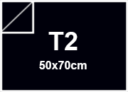 carta Cartoncino PrismaMonomarcatoFavini, Nero t2, 220gr Nero 14, formato t2 (50x70cm), 220grammi x mq bra893t2