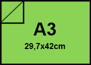 carta Cartoncino PrismaMonomarcatoFavini, Pistacchio a3, 220gr Pistacchio 15, formato a3 (29,7x42cm), 220grammi x mq bra895a3