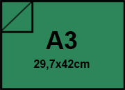 carta Cartoncino PrismaMonomarcatoFavini, Verde a3, 220gr Verde 16, formato a3 (29,7x42cm), 220grammi x mq bra896a3