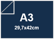 carta Cartoncino PrismaMonomarcatoFavini, Indaco a3, 220gr Indaco 23, formato a3 (29,7x42cm), 220grammi x mq bra902a3