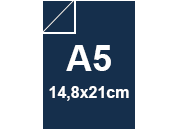 carta Cartoncino PrismaMonomarcatoFavini, Indaco a5, 220gr Indaco 23, formato a5 (14,8x21cm), 220grammi x mq bra902a5