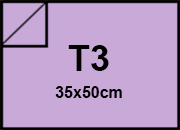 carta Cartoncino PrismaMonomarcatoFavini, Lilla t3, 220gr Lilla 24, formato t3 (35x50cm), 220grammi x mq bra903t3