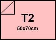 carta Cartoncino PrismaMonomarcatoFavini, Salmone t2, 220gr Salmone 25, formato t2 (50x70cm), 220grammi x mq bra905t2