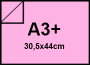 carta Cartoncino PrismaMonomarcatoFavini, Rosa a3+, 220gr Rosa 26, formato a3+ (30,5x44cm), 220grammi x mq bra906a3+
