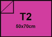 carta Cartoncino PrismaMonomarcatoFavini, Ciclamino t2, 220gr Ciclamino 27, formato t2 (50x70cm), 220grammi x mq bra907t2