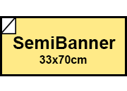 carta Cartoncino BindaKOTE CANARINO, SB, 250gr PASTELLO Canario 03, monolucido, formato SB (33,3x70cm), 250grammi x mq.