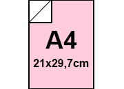 Cartoncino Favini, Bindakote Monolucido Pastello, 250 g/m², A4, ROSA 01 bra925