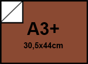 Cartoncino Favini, Bindakote Monolucido Metallizzato, 250 g/m², A3+, RAME 22 bra930A3+