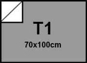 Cartoncino Favini, Bindakote Monolucido Metallizzato, 250 g/m², T1, ARGENTO 25 bra932T1
