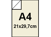 Cartoncino Favini, Bindakote Monolucido Perlato, 250 g/m², A4, ALABASTRO 24 bra936