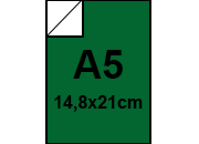 Cartoncino Favini, Bindakote Monolucido Colori Forti, 250 g/m², A5, VERDE 20 bra957A5
