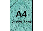 carta Cartoncino REMAKE CARAPACE Favini, SKY AZZURRO, formato A4 (21x29,7cm), 250grammi x mq.