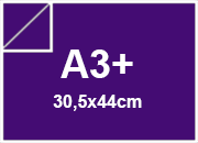 carta Cartoncino PrismaMonomarcatoFavini, Viola a3+, 220gr Viola 19, formato a3+ (30,5x44cm), 220grammi x mq bra898a3+