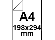 carta  Biadesivo 12micron DsPolyestere, A4, 80gr Trasparente, formato A4 (198x294mm), retro 80grammi x mq. Rende autoadesivo ogni foglio di carta, plastica o metallo. Adatto anche per VETROFANIE.  BRA1701