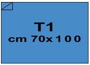 carta CartaAdesiva COLOR, Azzurro, t1, 80gr bra1357t1.