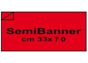carta CartaAdesiva COLOR, Rosso, sb, 80gr Rosso, formato sb (33,3x70cm), 80grammi x mq, retro 80grammi x mq.