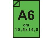 carta CartaAdesiva COLOR, Verde, a6, 80gr bra1356a6.