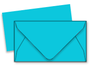 carta 10 buste + 10 biglietti in carta Favini Burano, AZZURRO REALE 55 Biglietto: 56x96mm 200gr/mq, Busta: 60x100mm 90gr/mq.