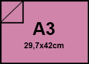 carta CartaColorata MondiNeusiedler. 80grammi, a3, Rosa25 Formato a3 (297x420mm), 80gr. IQ Color, per fotocopie sbiancata con il metodo ECF, certificata ISO 9706 e FSC, ottima uniformit� dei colori, eccellente macchinabilit� coiFA40d5a3