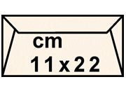 carta Buste Pergamena Marina Fedrigoni Naturale, formato C4 (11x22cm), 90grammi x mq.