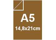 Cartoncino Favini, Sumo (1 mm), 700 g/m², A5, NOCCIOLA KRAFT BRA96A5