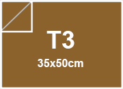 Cartoncino Favini, Sumo (1 mm), 700 g/m², T3, NOCCIOLA KRAFT BRA96T3