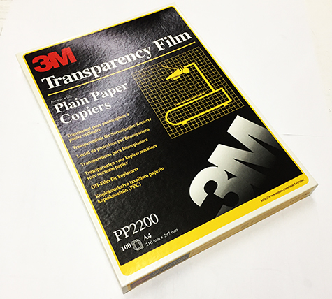 gbc Lucidi InkJet 3m67083, pp2200 Lucidi da proiezione 3M PP2200 in poliestere con trattamento antistatico da utilizzare con le fotocopiatrici in alimentazione singola o multipla.Formato A4. Spessore 0,1 mm. Con strip removibile sul lato lungo.