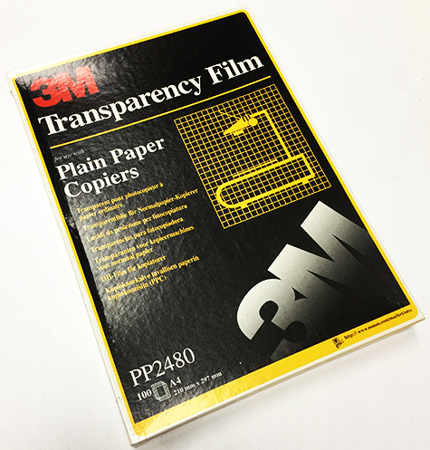 gbc Lucidi proiezione 3M PP2480 Laser BANDA LATO CORTO Formato A4. Spessore 0,1 mm. In poliestere con trattamento antistatico per alimentazione multipla..