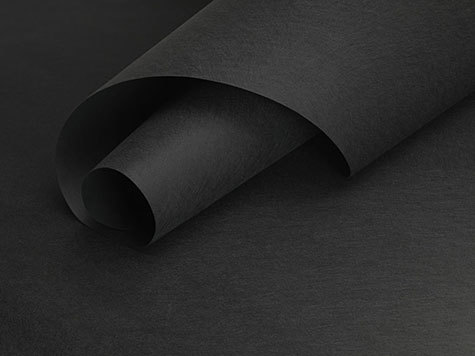 carta Cartoncino Softy Favini, NERO Black on Black, formato A4 (21x29,7cm), 120grammi x mq.