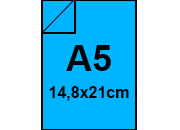 carta CartoncinoPlastificato SirioFedrigoni, Azzurro1, 320gr, a5 Formato a5 (14,8x21cm), 320 grammi x mq (290cartoncino+30plastificazione) bra1271a5