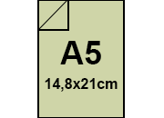 carta CartoncinoEcologioco ShiroTreeFREE, 250gr, a5, PISTACCHIO Formato a5 (14,8x21cm), 250grammi x mq.