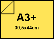 carta Cartoncino ManilaFormosa GIALLOSOLARE, a3+, 140gr Formato a3+ (30,5x44cm), 140grammi x mq BRA529a3+