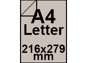 carta Carta Burano GRIGIO, a4letter, 90gr Grigio 12, formato a4letter (21,6x27,9cm), 90grammi x mq BRA555a4letter