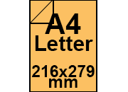 carta Carta Burano ORO, a4letter, 90gr Oro 11, formato a4letter (21,6x27,9cm), 90grammi x mq BRA565a4letter