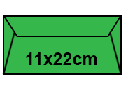 carta Buste Burano VERDE, c4, 90gr Verde 60, formato c4 (11x22cm), 90grammi x mq BRA594c4
