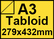 carta Carta Burano ZOLFO, a3tabloid, 90gr Giallo Zolfo 51, formato a3tabloid (27,9x43,2cm), 90grammi x mq BRA848a3tabloid