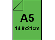 carta Cartoncino SirioFedrigoni. VERDE. a5. 250gr Verde, formato a5 (14,8x21cm), 250grammi x mq BRA9a5