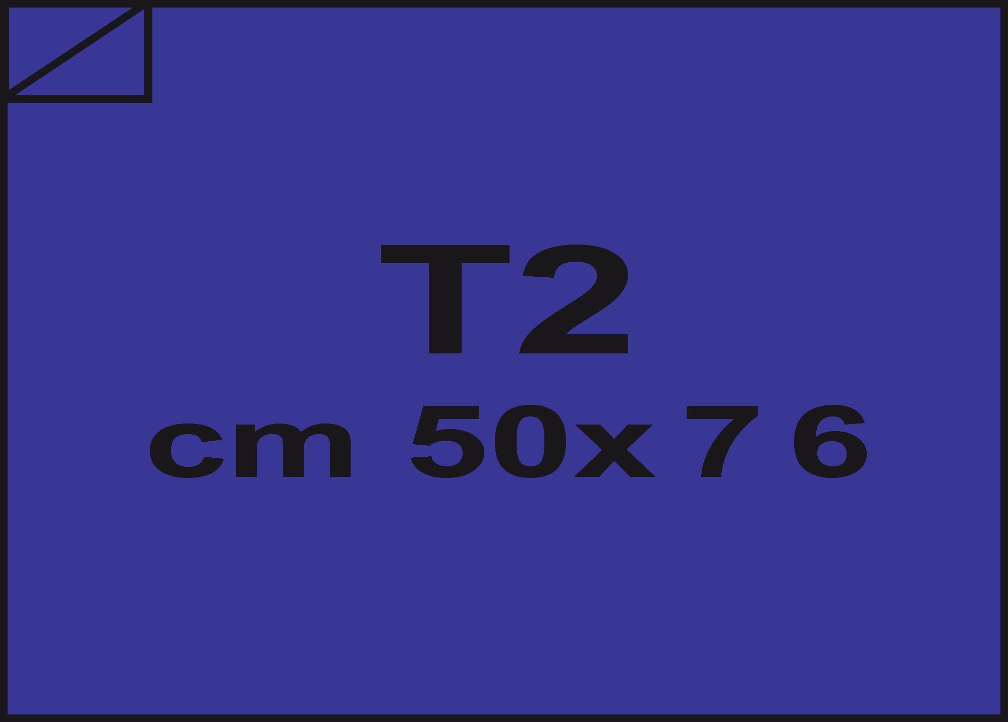carta CartaVelina BLU56, T2, 18gr Formato T2 (50x76cm), 18grammi x mq BRA1196T2