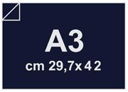 carta Cartoncino Burano Favini. 250gr COBALTO Blu Cobalto 66, formato A3 (29,7x42cm), 250grammi x mq bra859A3