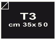 carta Cartoncino SUMO Favini, T3, 1,5mm NERO, formato T3 (35x50cm), spessore 1.5mm, 1050grammi x mq.