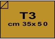 carta Carta Dorata, t3, 65gr Formato t3 (35x50cm), 65grammi x mq bra83t3