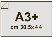 carta Cartone monolucido100, 0,5mm, 350gr, a3+ GRIGIO, formato a3+ (30,5x44cm), 350grammi x mq bra1089a3+