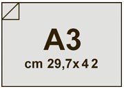 carta Cartone monolucido50, 1mm, 700gr, a3 GRIGIO, formato a3 (29,7x42cm), 700grammi x mq bra1419a3