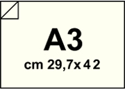 carta CartoncinoPlastificato SirioFedrigoni, AVORIO, 320gr, a3   Formato a3 (29,7x42cm), 320 grammi x mq (290cartoncino+30plastificazione) BRA208a3